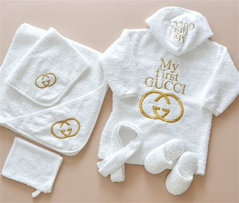 gucci set for kids|designer babies wearing Gucci.